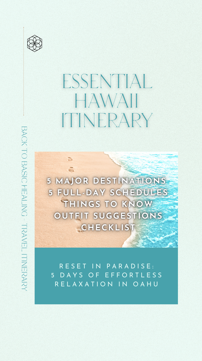 Essential Hawaii Itinerary - Reset in Paradise: 5 days of Effortless Relaxation in Oahu